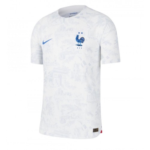 France William Saliba #17 Replica Away Stadium Shirt World Cup 2022 Short Sleeve